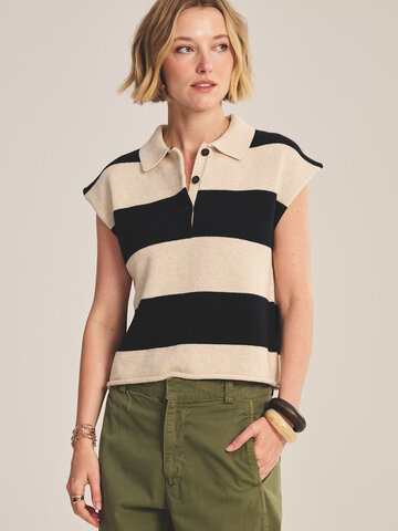 Velvet Zoella Sweater Oat/Navy