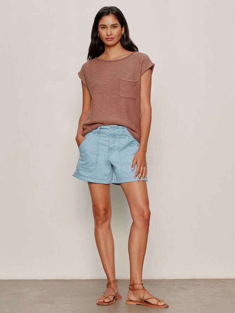 Sanctuary Easy Sweater Tee Mud Bath