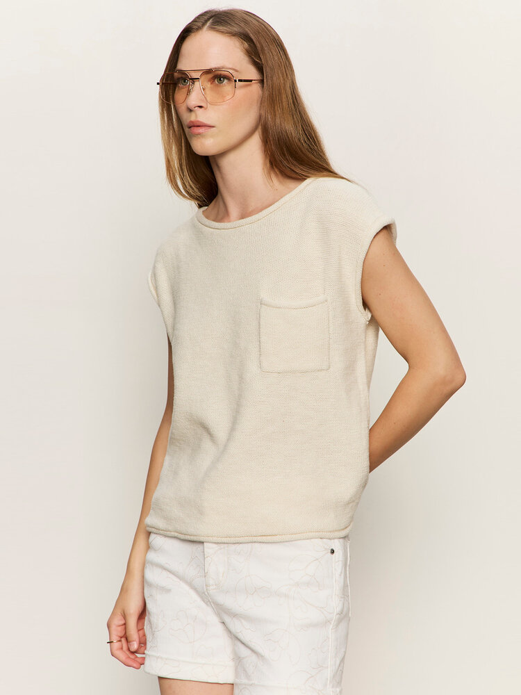 Sanctuary Easy Sweater Tee Collagen