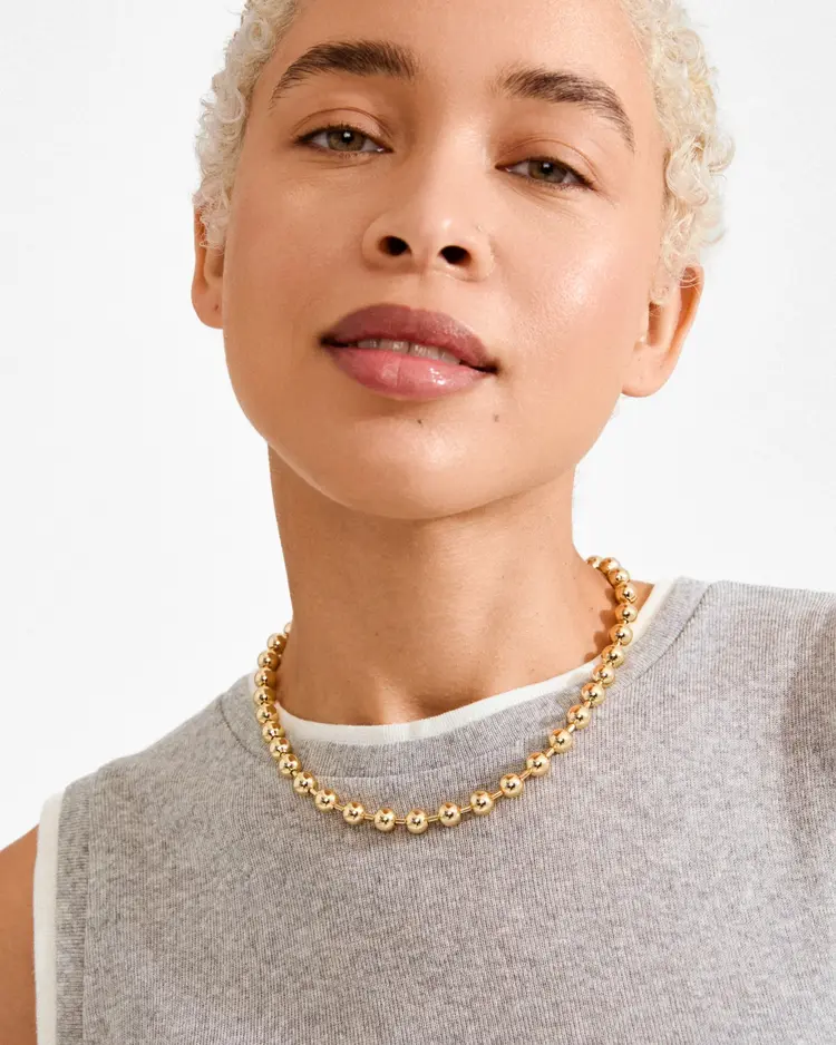 Pilgrim Jewellery AIR Necklace Gold Plated