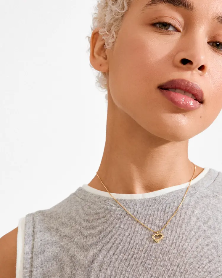 Pilgrim Jewellery IRIS Necklace Gold Plated