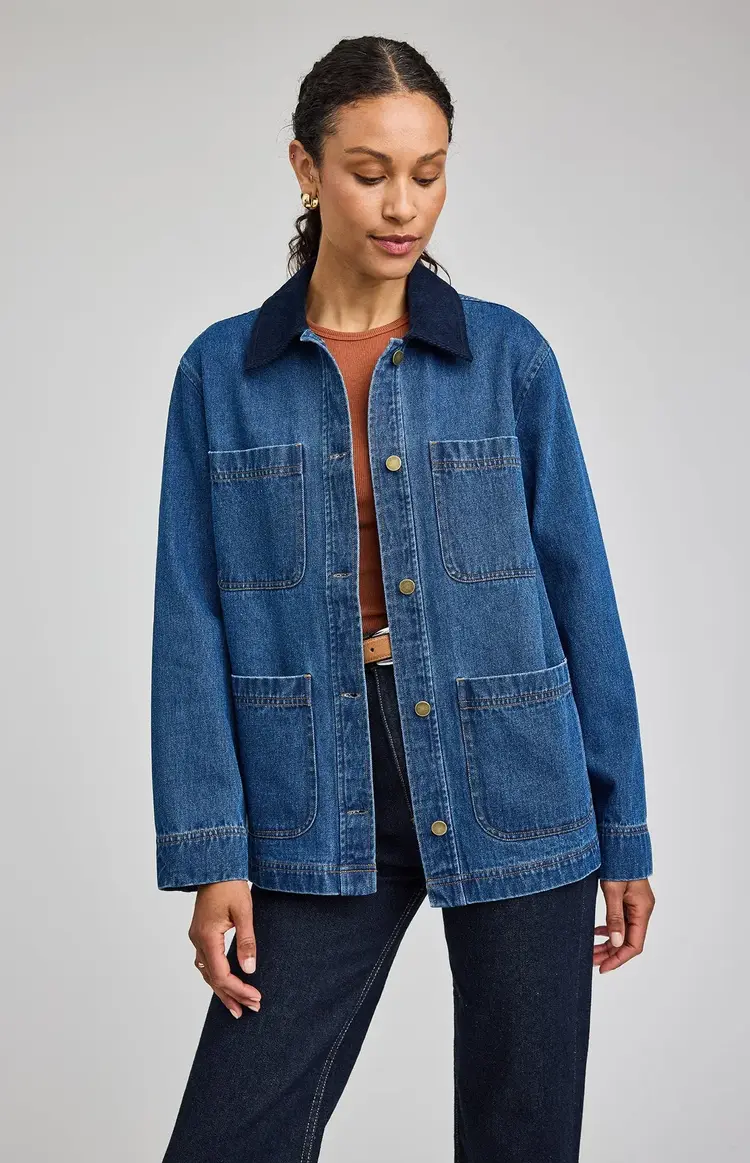 Gentle Fawn Flynn Jacket Med Wash