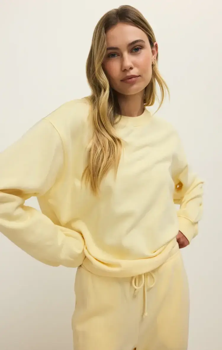 ZSupply Classic Boyfriend Sweatshirt Sunnyside
