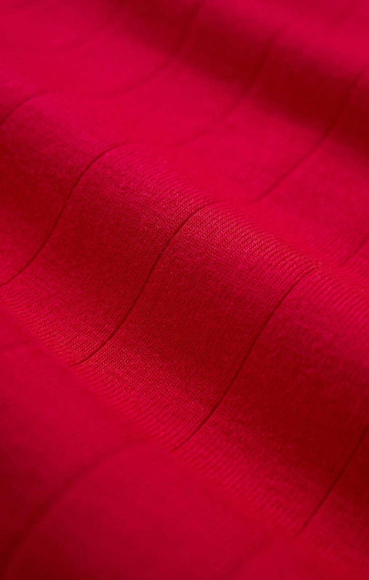 ZSupply Seeing Red Rib Tank Kiss Me Red