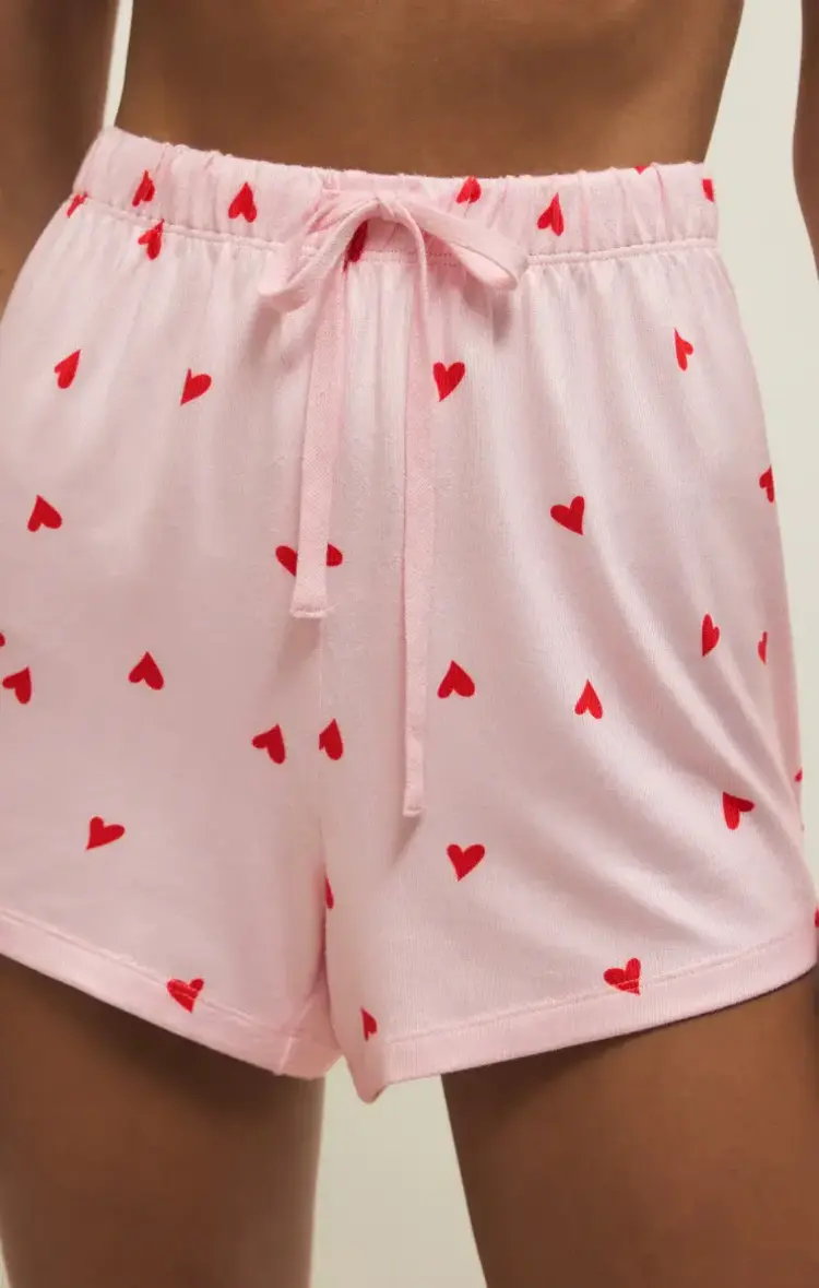 ZSupply Love First Heart Short Pink Marshmallow
