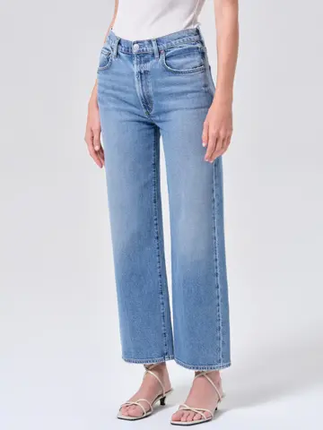 Agolde Harper Crop Jean in Kindle