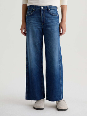 AG Denim Saige Wide Leg Crop Watermist