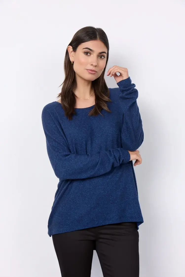 Soyaconcept Biara 1 Blouse Navy Melange