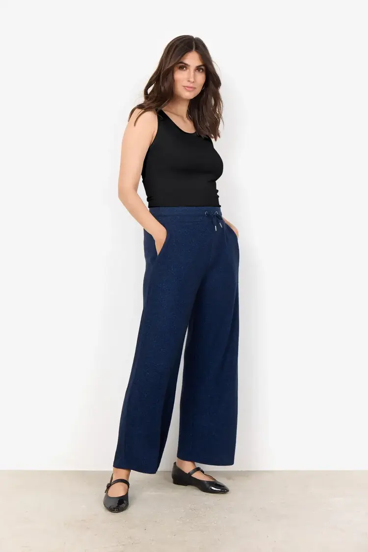 Soyaconcept Biara 74 Pants Navy Melange