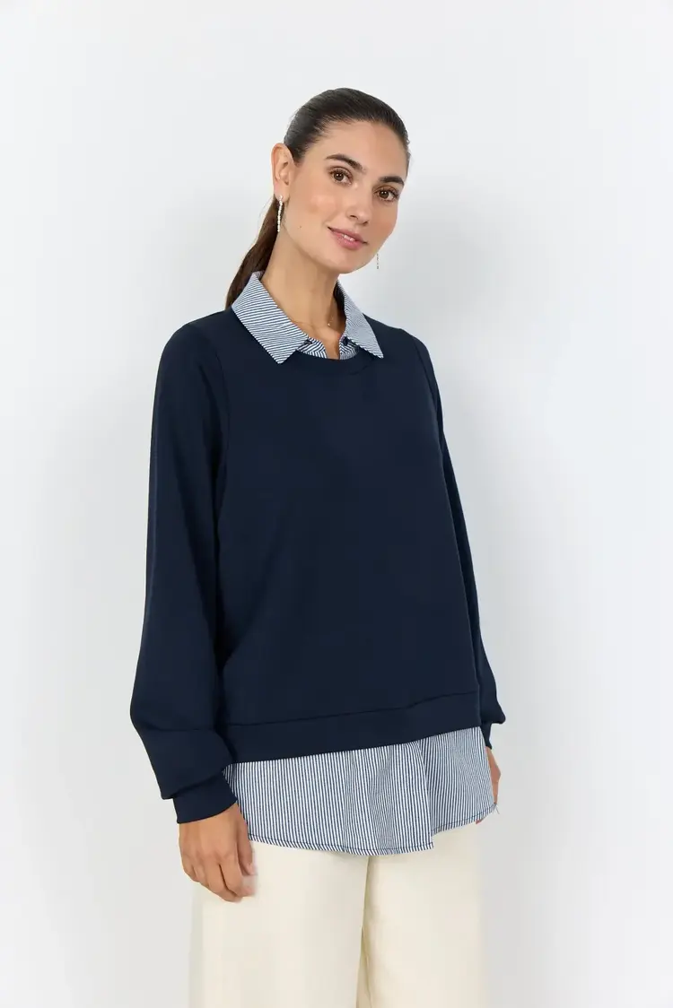 Soyaconcept Banu 264 Blouse Navy Combi