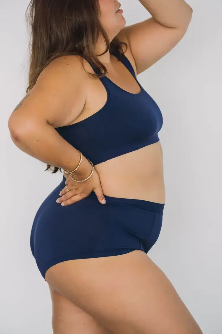 Huha Brief Mineral Undies Navy