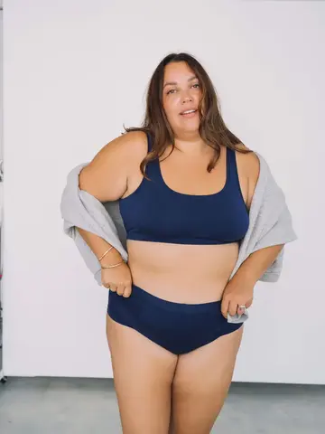 Huha Brief Mineral Undies Navy