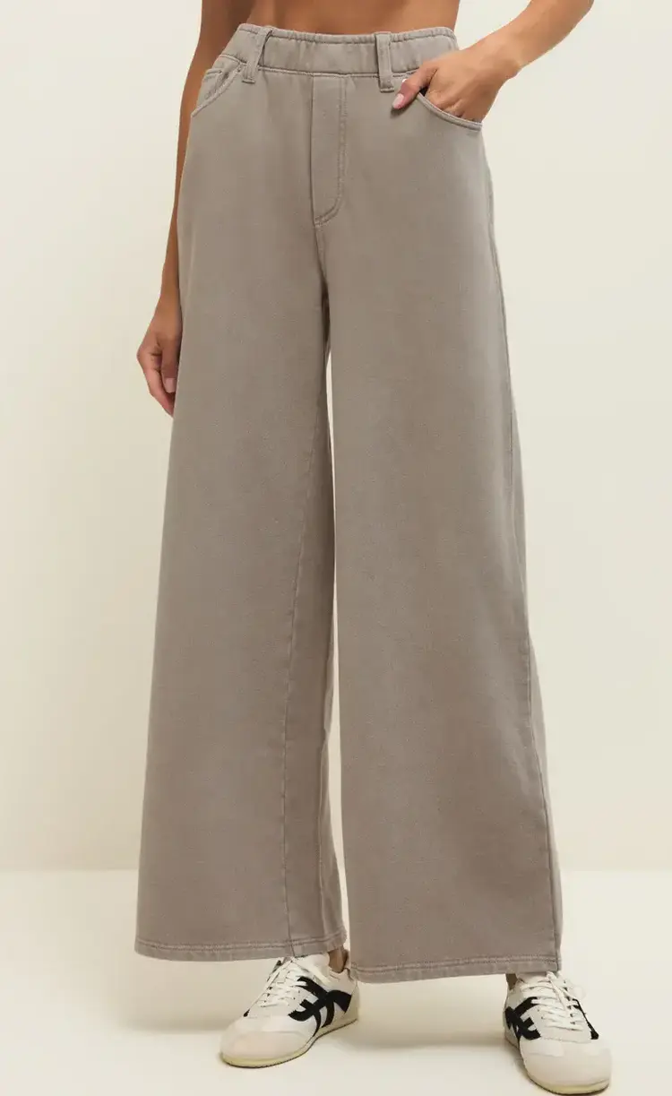 ZSupply Entourage Knit Pant Oyster