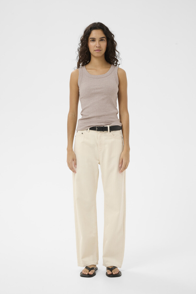 InWear Dagna Melange Tank Chateau Gray Melange