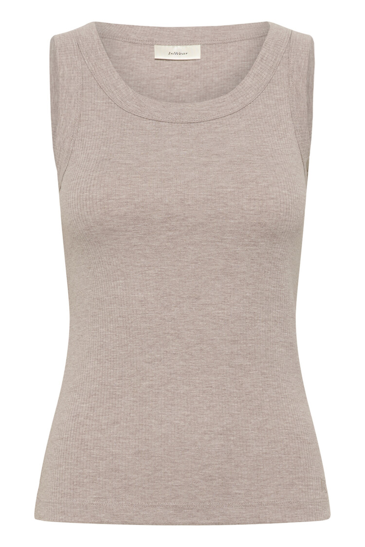 InWear Dagna Melange Tank Chateau Gray Melange