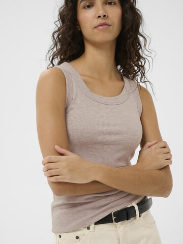 InWear Dagna Melange Tank Chateau Gray Melange