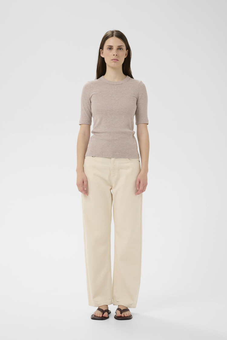 InWear Dagna Melange T-Shirt Chateau Gray Melange