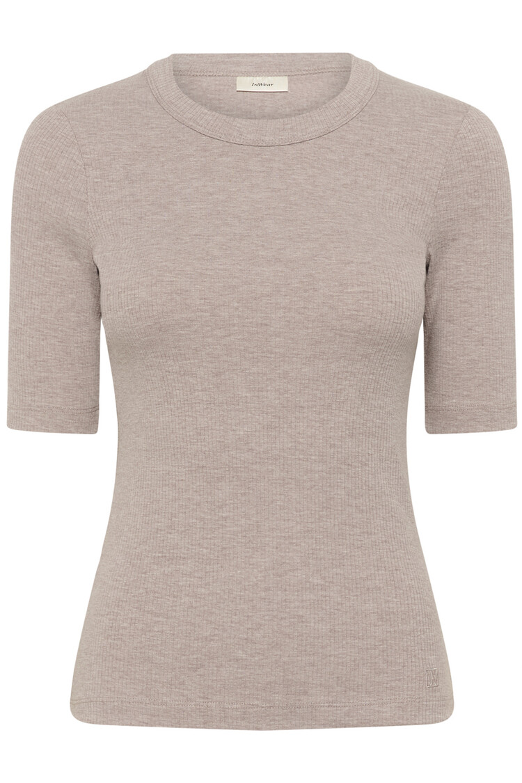 InWear Dagna Melange T-Shirt Chateau Gray Melange