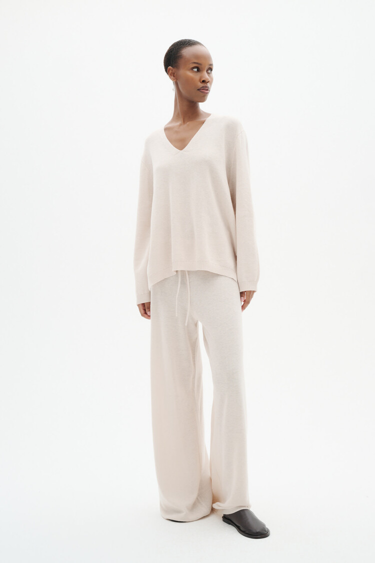 InWear Foster V-neck Pullover Simply Taupe Melange