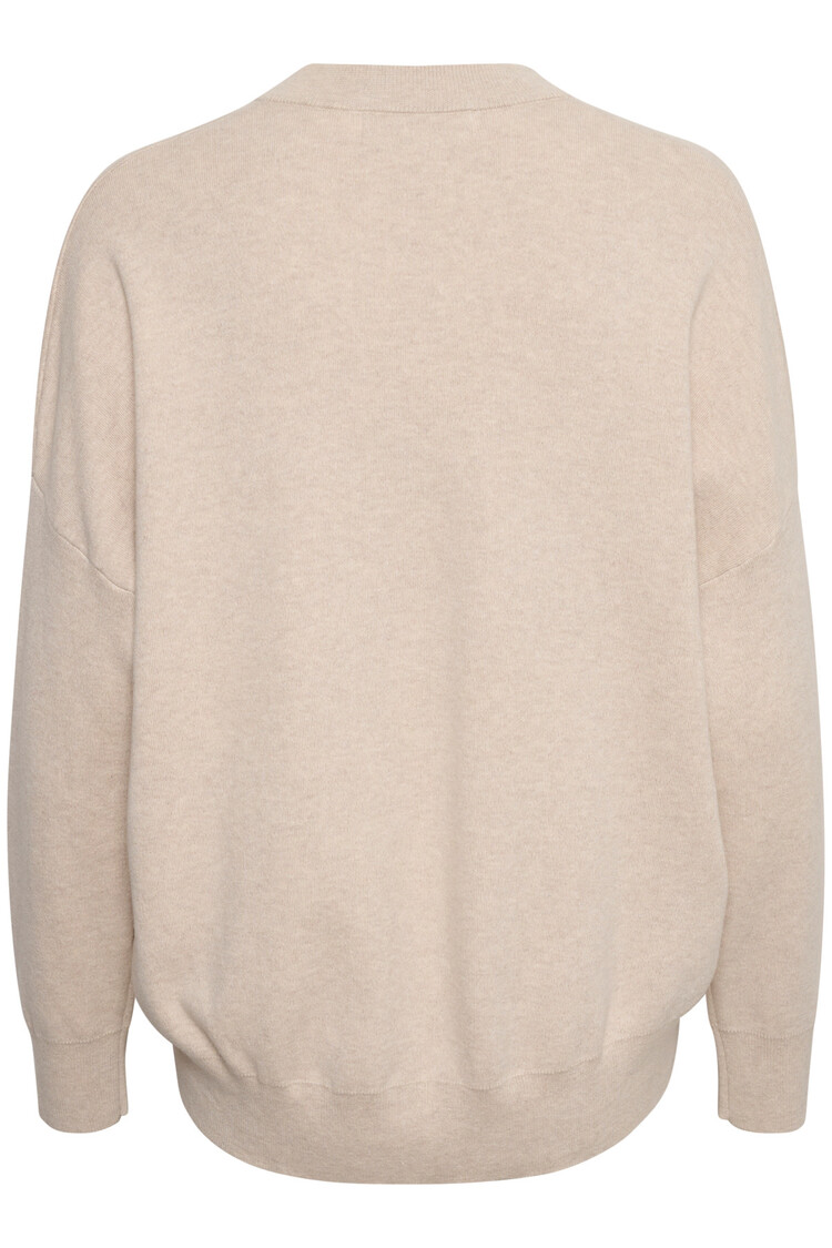 InWear Foster V-neck Pullover Simply Taupe Melange