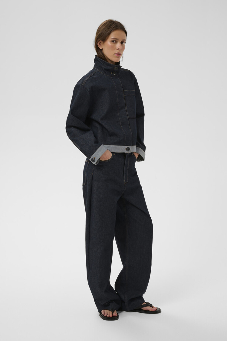 InWear Deirdra Jacket Dark Blue Denim