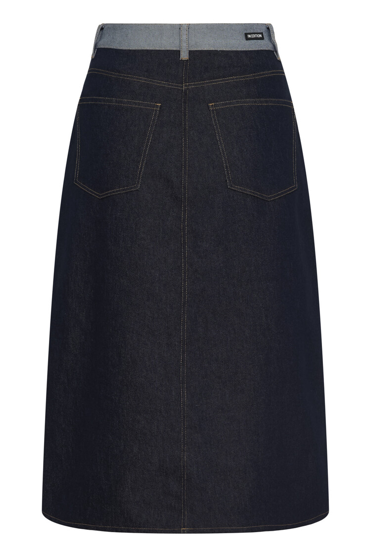 InWear Deirdra Denim Skirt Dark Blue Denim