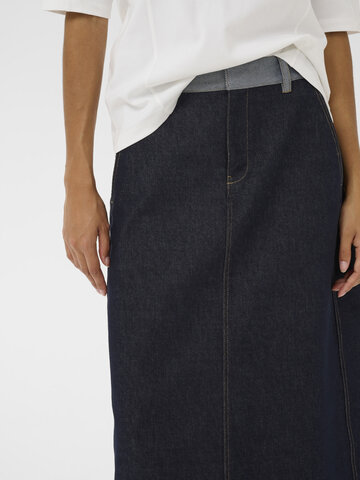 InWear Deirdra Denim Skirt Dark Blue Denim
