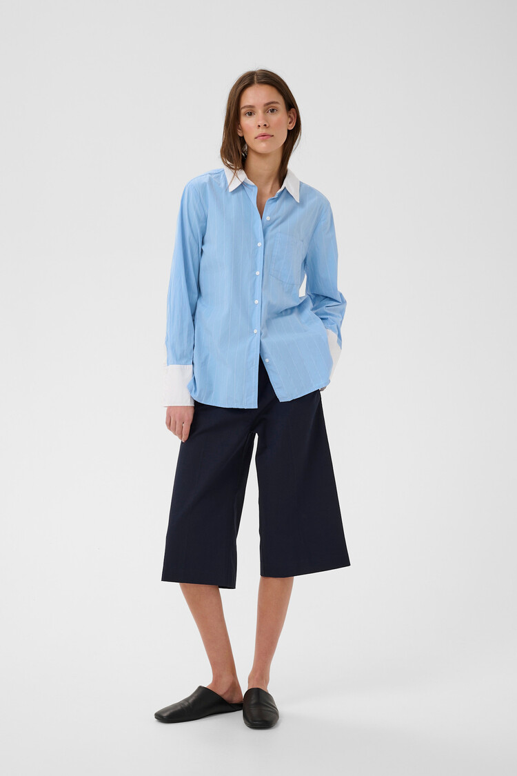 InWear Dessy Shirt Open Air Pinstripe