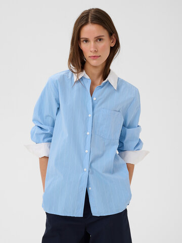 InWear Dessy Shirt Open Air Pinstripe