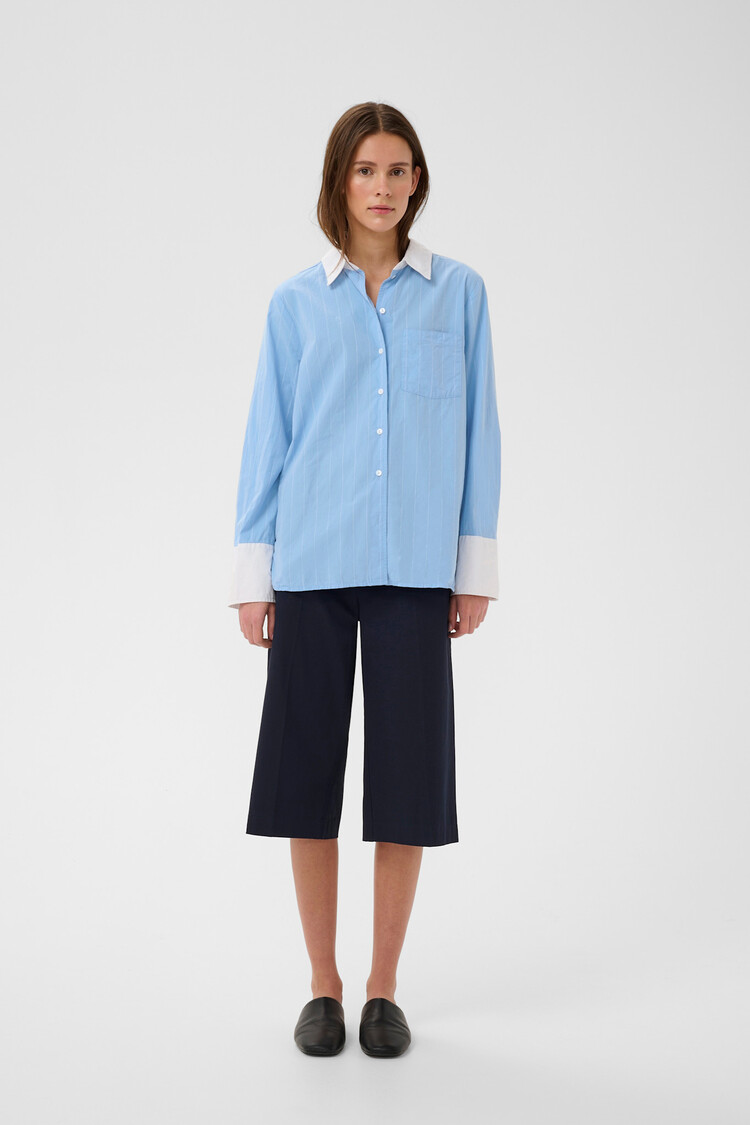 InWear Dessy Shirt Open Air Pinstripe