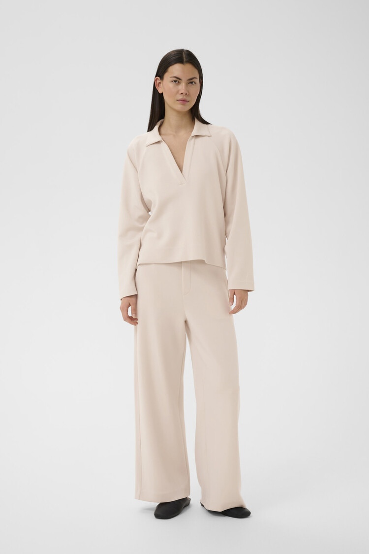 InWear Sim Vincent Polo Blouse Haze