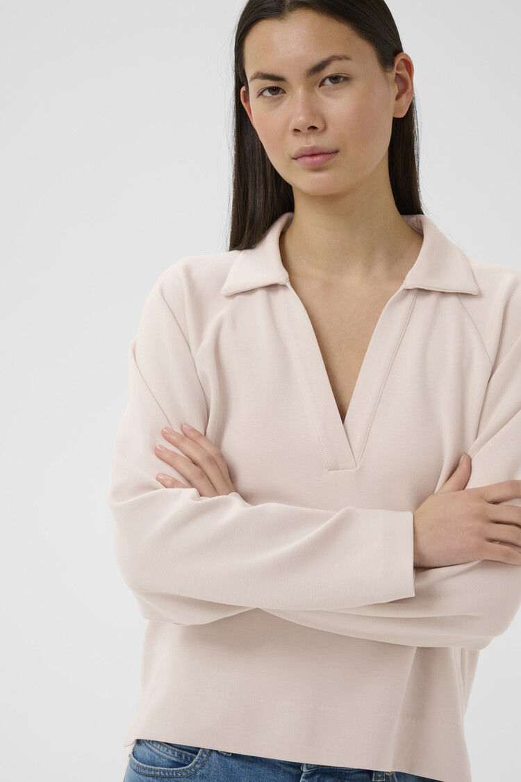 InWear Sim Vincent Polo Blouse Haze