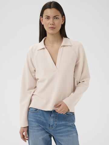 InWear Sim Vincent Polo Blouse Haze