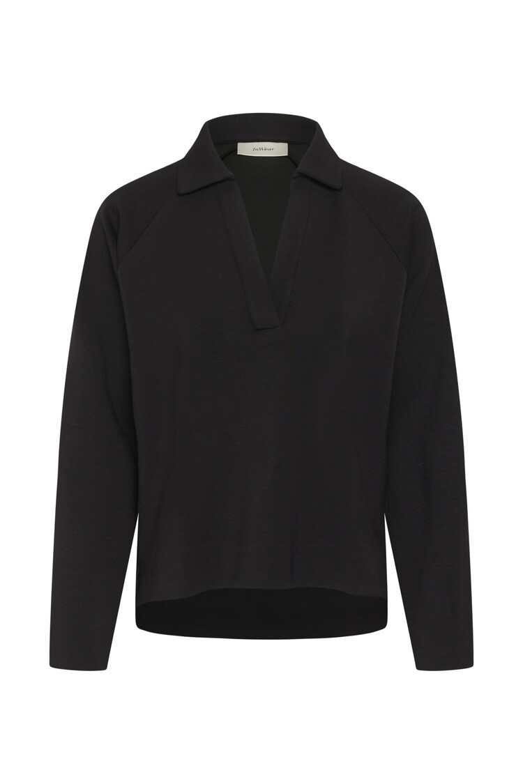 InWear Sim Vincent Polo Blouse Black