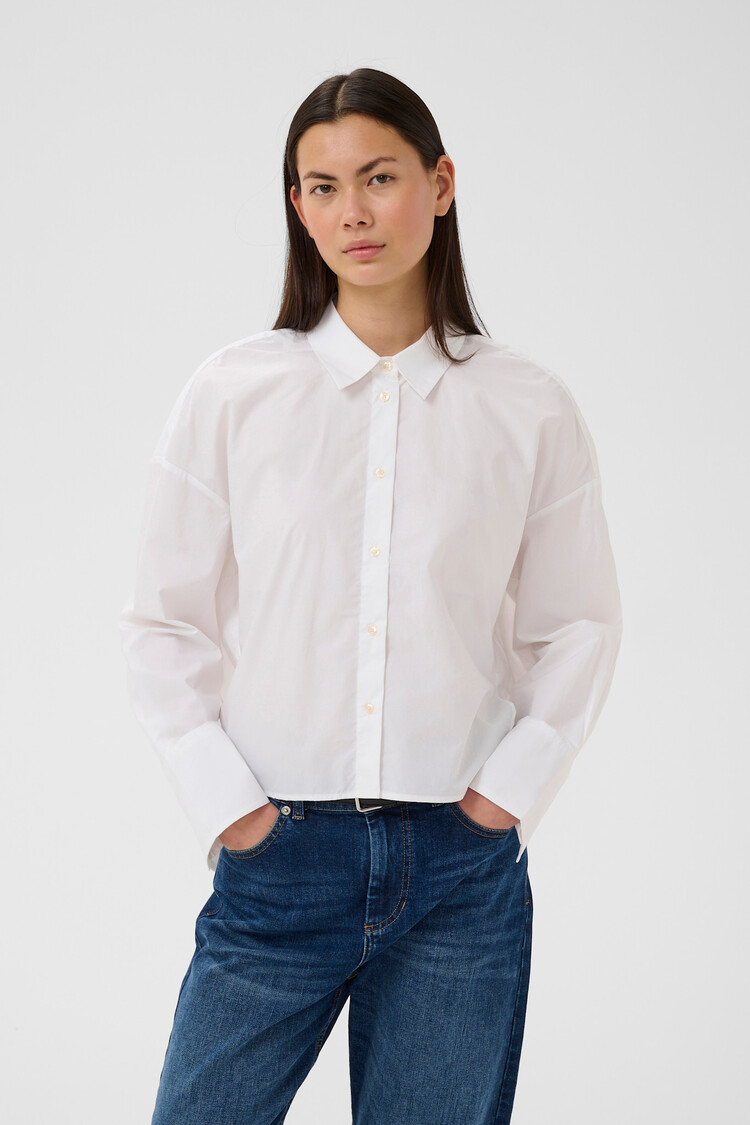 InWear Lelo Neola Shirt Pure White