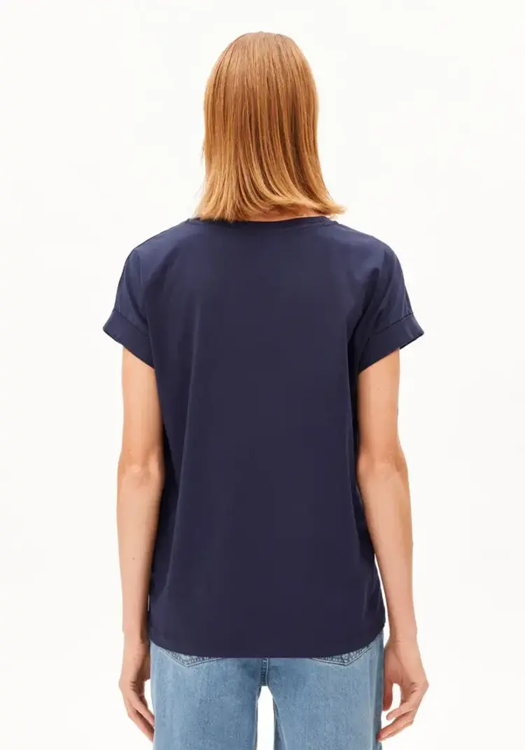 Armedangels IDAARA T-Shirt Tinted Navy