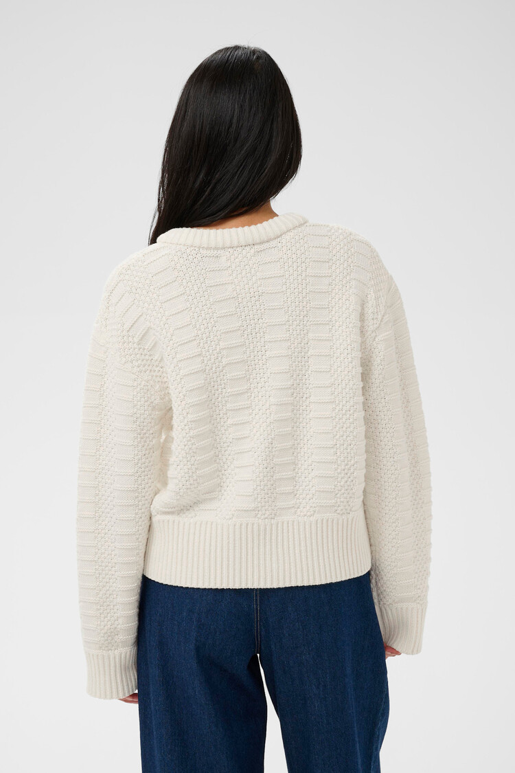 Part Two Aniela Cardigan Whisper White