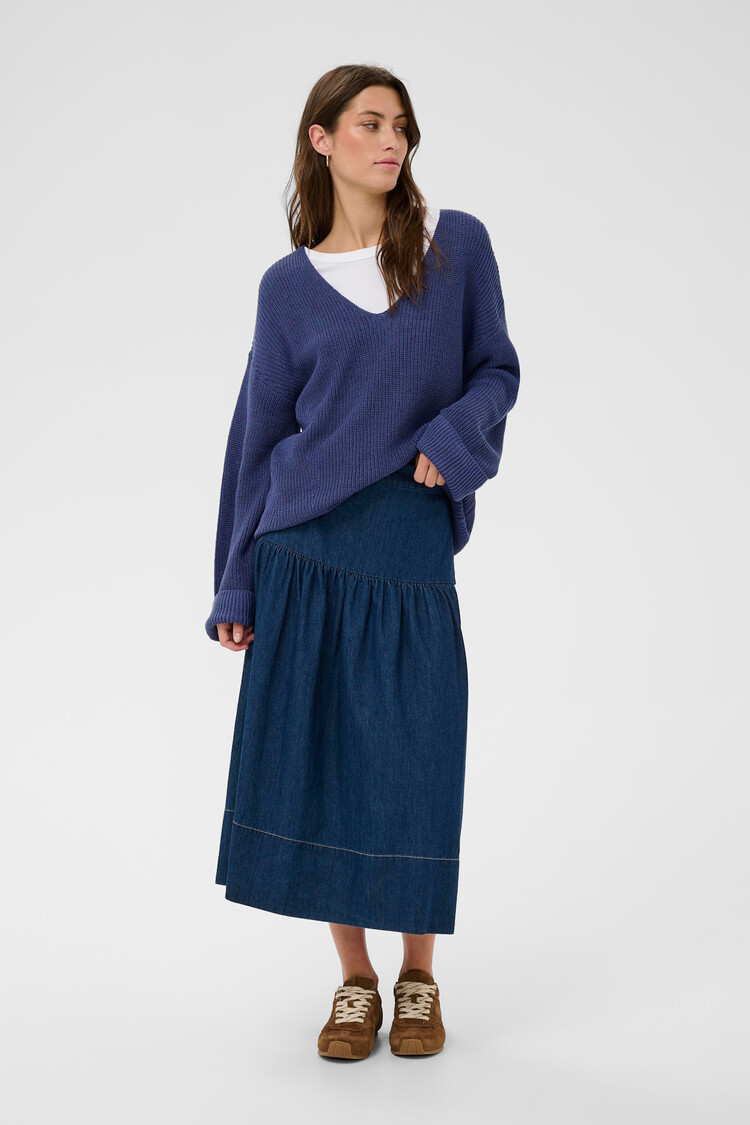 Part Two Etronas Pullover Blue Indigo