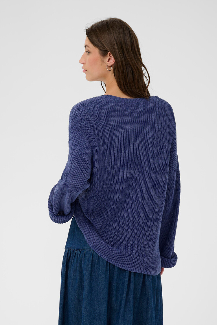 Part Two Etronas Pullover Blue Indigo