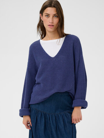 Part Two Etronas Pullover Blue Indigo