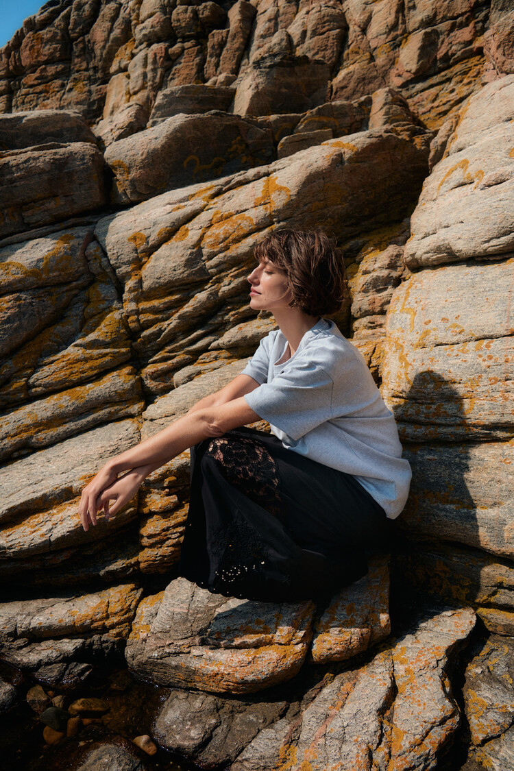 Part Two Ancia Skirt Black