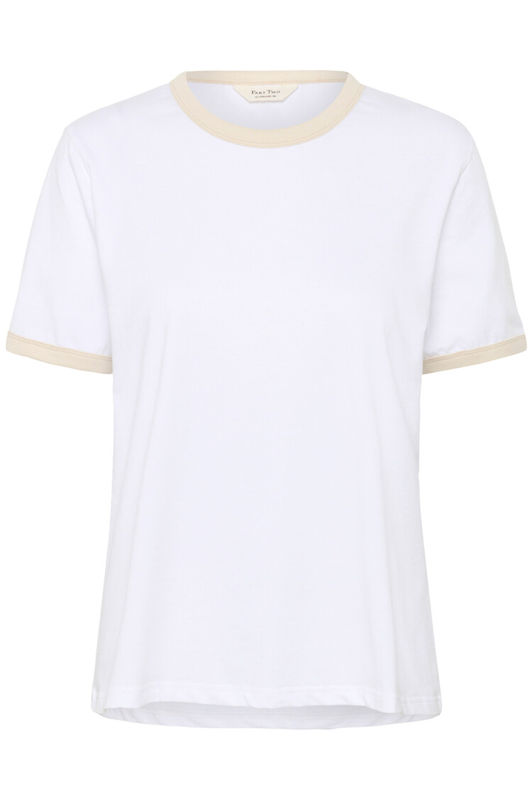 Part Two Angelita T-Shirt White/Oatmeal