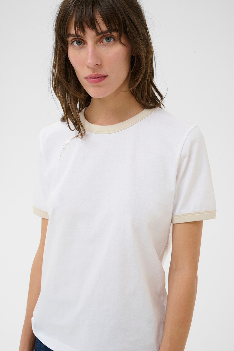 Part Two Angelita T-Shirt White/Oatmeal