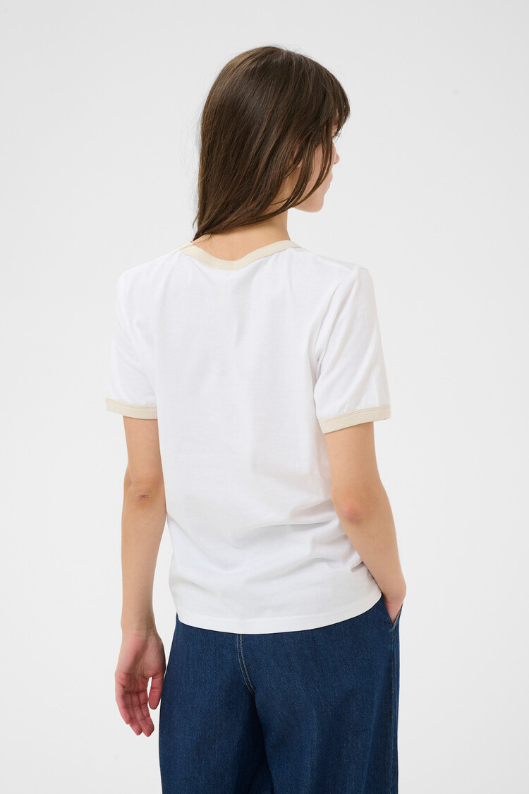 Part Two Angelita T-Shirt White/Oatmeal