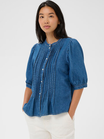Part Two Azra Shirt Medium Blue Denim