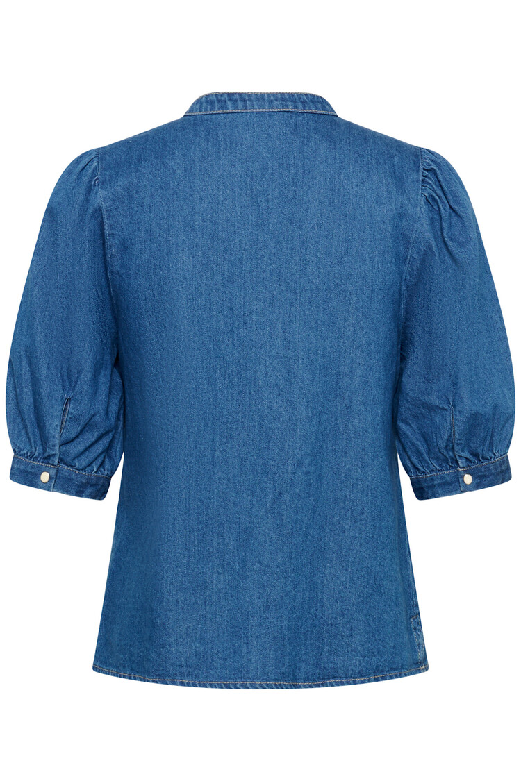 Part Two Azra Shirt Medium Blue Denim