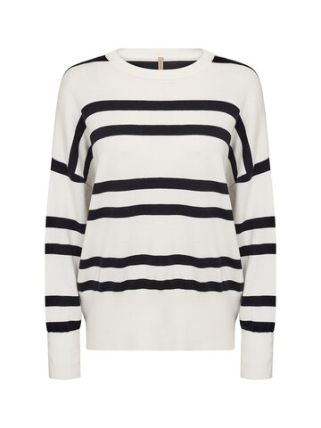 Soyaconcept Dollie Stripe 819 Sweater Offwhite Combi