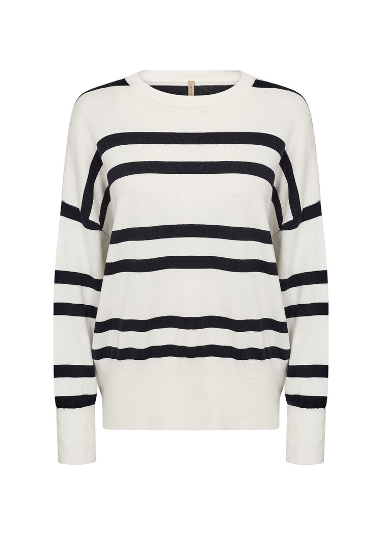 Soyaconcept Dollie Stripe 819 Sweater Offwhite Combi