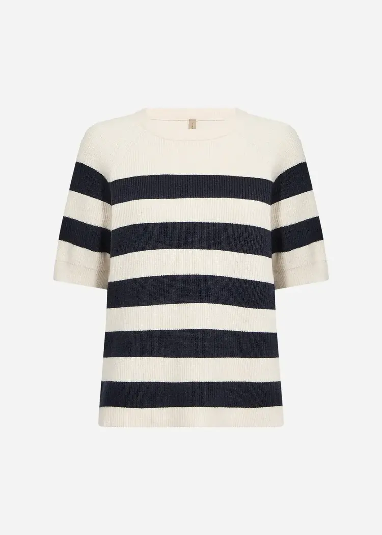 Soyaconcept Kanita Stripe 35 Pullover Navy
