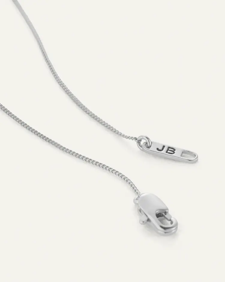 Jenny Bird Mini Egret Pendant Necklace Silver